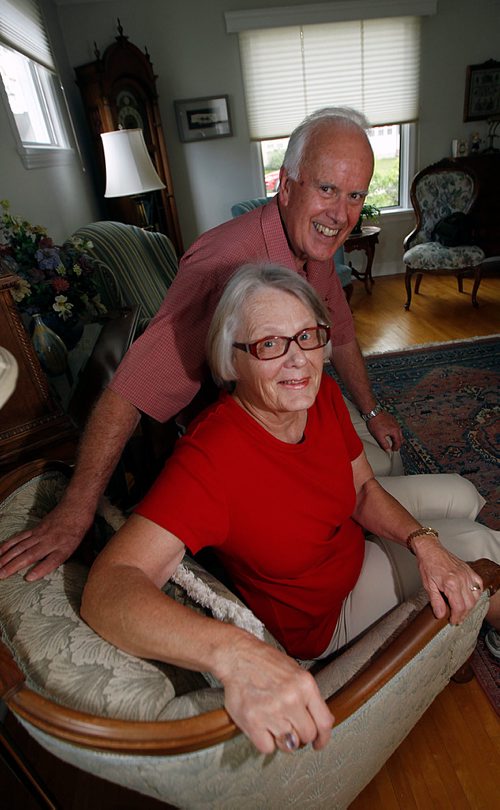 PHIL HOSSACK / WINNIPEG FREE PRESS - VOLUNTEERS Keith and Anne Love. See story. - MAY 25, 2018.