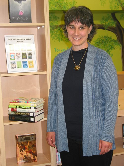 Canstar Community News May 22, 2018 - Children's librarian Kathie MacIsaac at the Headingley Municipal Library is receiving an award for her work in children's programming and promoting Canadian literature for children. (ANDREA GEARY/CANSTAR COMMUNITY NEWS)