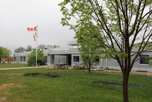 RUTH BONNEVILLE / WINNIPEG FREE PRESS

Outside photo of Ecole Lagimodiere in Lorette Manitoba. 

May 30,  2018
