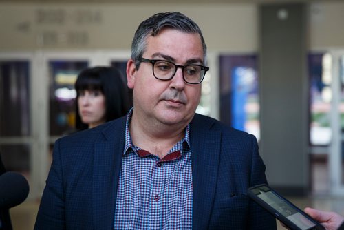 MIKE DEAL / WINNIPEG FREE PRESS
Michael Jack chief operating officer for the City of Winnipeg during a press conference about the Winnipeg Whiteout Street Party.
180604 - Monday, June 04, 2018.