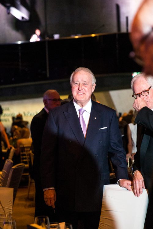 MIKAELA MACKENZIE / WINNIPEG FREE PRESS
Former Prime Minister Brian Mulroney mingles before a gala celebrating the opening of the Mandela exhibition at the Canadian Museum for Human Rights in Winnipeg on Monday, June 4, 2018. 
Mikaela MacKenzie / Winnipeg Free Press 2018.