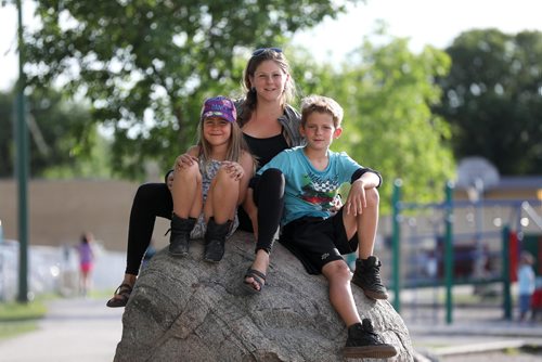 RUTH BONNEVILLE / WINNIPEG FREE PRESS

Sunshine Fund
Meghan Redekopp's kids, Akilah (7yrs) and Dietrich (10yrs) are excited about  the opportunity to go to summer camp thanks to financial aid from the Sunshine Fund. 

June 7,  2018
