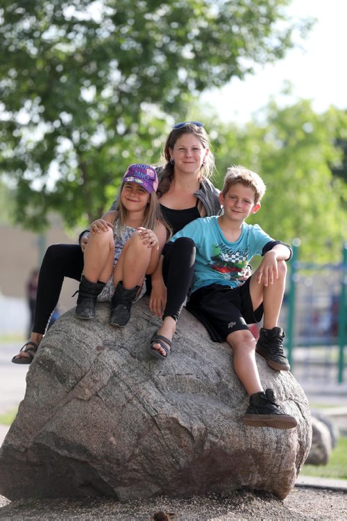RUTH BONNEVILLE / WINNIPEG FREE PRESS

Sunshine Fund
Meghan Redekopp's kids, Akilah (7yrs) and Dietrich (10yrs) are excited about  the opportunity to go to summer camp thanks to financial aid from the Sunshine Fund. 

June 7,  2018

