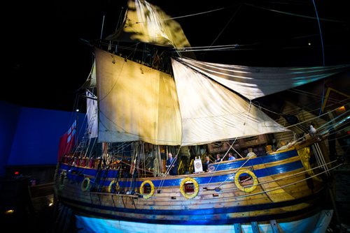 MIKAELA MACKENZIE / WINNIPEG FREE PRESS
Premier Brian Pallister speaks at the opening of the Nonsuch gallery at the Manitoba Museum in Winnipeg on Wednesday, June 6, 2018.
Mikaela MacKenzie / Winnipeg Free Press 2018.