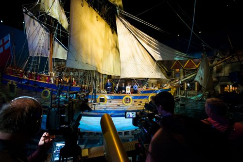 MIKAELA MACKENZIE / WINNIPEG FREE PRESS
Premier Brian Pallister speaks at the opening of the Nonsuch gallery at the Manitoba Museum in Winnipeg on Wednesday, June 6, 2018.
Mikaela MacKenzie / Winnipeg Free Press 2018.