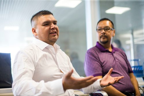 MIKAELA MACKENZIE / WINNIPEG FREE PRESS
Vernon Harper discusses the treatment of First Nations in the medical system while at the Grace Hospital in Winnipeg on Wednesday, June 6, 2018. Melodie is still struggling with pain, and isn't able to access the care that she needs at home.
Mikaela MacKenzie / Winnipeg Free Press 2018.