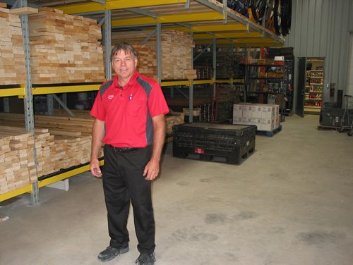 Canstar Community News June 5, 2018 - Manager Morris Foidart stands in the La Salle Co-op Home Centre's new warehouse area. The Home Centre, 41 Rue Principale, held a grand opening on June 7. (ANDREA GEARY/CANSTAR COMMUNITY NEWS)