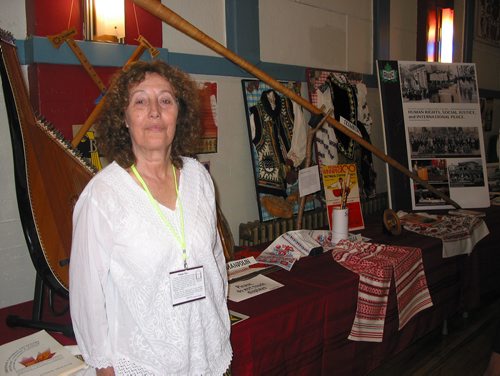 Canstar Community News May 27, 2018 - Tusia Kozub, Association of United Ukrainian Canadians board member, was volunteering at the Ukrainian Labour Temple as part of the Doors Open Winnipeg event on May 27. (ANDREA GEARY/CANSRTAR COMMUNITY NEWS)