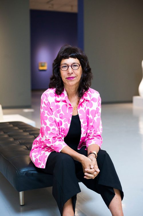 MIKAELA MACKENZIE / WINNIPEG FREE PRESS
University of Winnipeg professor Serena Keshavjee poses at the WAG in the Summer with the Impressionists exhibition in Winnipeg on Monday, June 11, 2018. Keshavjee will be hosting tours of the exhibit once it opens.
Mikaela MacKenzie / Winnipeg Free Press 2018.