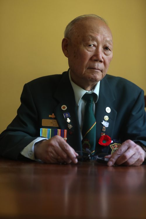 RUTH BONNEVILLE / WINNIPEG FREE PRESS



Portrait of Mr. Harry Lee, 81, who is the president of Manitoba Korean Seniors Association, for story about his thoughts on historic meeting of North Korean leader Kim Jong Un and US president at Singapore Summit. Hes hopeful but skeptical that north and south Korea will reunite, or that Kim will give up his nukes. He questions Trumps motives but thinks getting Kim out and about on the world stage will make him see that he cant keep North Korea a hermit kingdom forever.  

Carol Sanders  | Reporter

June 12,  2018
