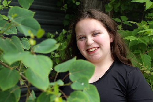MAGGIE MACINTOSH / WINNIPEG FREE PRESS
Jorja Freund, a 12-year-old with autism, is headed back to Camp Arnes this summer with financial aid from the Sunshine Fund. June 13, 2018