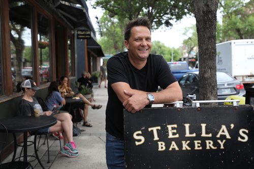 RUTH BONNEVILLE / WINNIPEG FREE PRESS

Feature on  Tore Sohlberg and his Stella's Restaurants. Photos taken at the Stella's bakery, patio and restaurant on Sherbrook St. 
Stellas, local company that now has seven restaurants in Wpg.

Bill Redekop story

June 13, 2018
