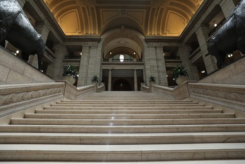 RUTH BONNEVILLE / WINNIPEG FREE PRESS

Grand staircase at the Manitoba Legislative Building.  

File photo 


June 14, 2018
