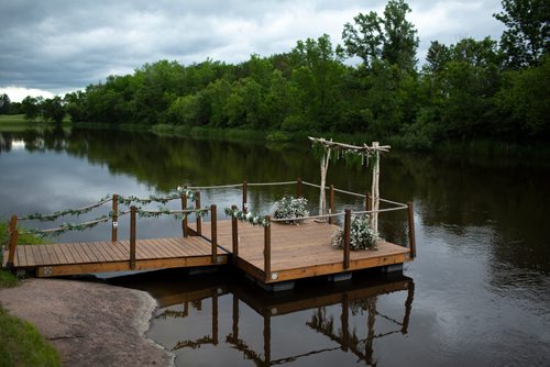 ANDREW RYAN / WINNIPEG FREE PRESS River's Edge Resort, owned and operated by Scott and Joy Sutyla, will be the first new business to open in the small town of Elma in 30 years. The resort will be host to destination weddings and recreation.