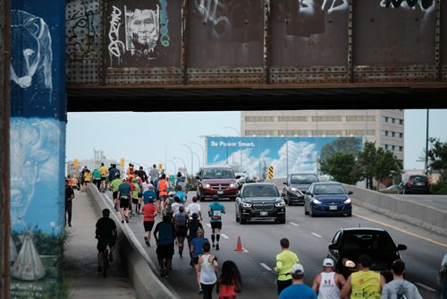 Daniel Crump / Winnipeg Free Press. The 40th Manitoba Marathon, Sunday, June 17, 2018.