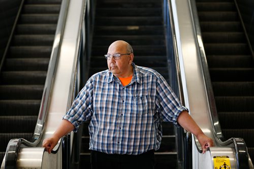 JOHN WOODS / WINNIPEG FREE PRESS
Albert McLeod, director of Two-Spirited People of Manitoba, is photographed at the University of Winnipeg Monday, June 18, 2018. McLeod says he's been denied funding from all three levels of government to help support the 31rst annual International Two-Spirited Gathering being held at Sandy-Saulteaux Spiritual Centre in Beausejour in early August.