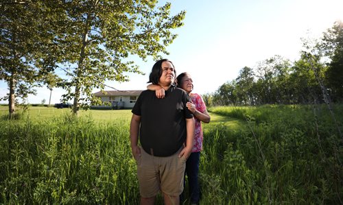 RUTH BONNEVILLE / WINNIPEG FREE PRESS


Feature: Sagkeeng, Voices of Tomorrow
Twenty high school students from Sagkeeng Anicinabe High School candidly share their hopes and dreams for the future despite the daunting challenges they face living on the reserve.  During the course of three visits to the reserve each student courageously shared their story. 

A large selection of photos shot for this feature include: portraits taken of each student after video interviews, students setting up for their graduation ceremony in the arena on the reserve and feature photos of select students on or near their homes on the reserve.  

Feature photo of Colton Kent with his grandmothers Margaret Bruyere, who raised him, in front of their home/ on the reserve.  

This feature also includes a video from their interviews with Ruth and Katie.    

See Katie May's story.


June 18, 2018
