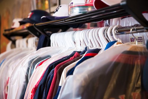 MIKAELA MACKENZIE / WINNIPEG FREE PRESS
Brenda Arnott in her basement, which is devoted to Goldeyes paraphernalia, in Winnipeg on Friday, June 22, 2018. 
Mikaela MacKenzie / Winnipeg Free Press 2018.