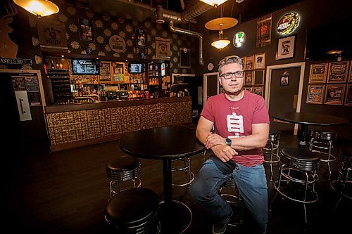 MIKE DEAL / WINNIPEG FREE PRESS
The Park Theatre, 698 Osborne St.
Owner Erick Casselman in the lobby bar area of The Park Theatre.
The Park turns 102 years old this year.
180622 - Friday, June 22, 2018.