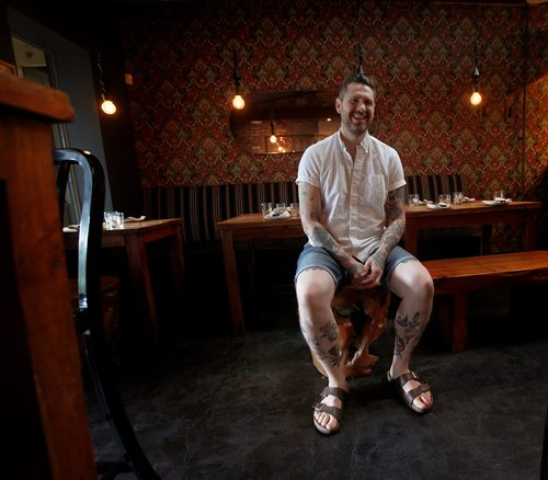 PHIL HOSSACK / WINNIPEG FREE PRESS - Chef's Table, Adam Donnelly at his restaurant Segovia. See Jill Wilson story.  - June 20, 2018