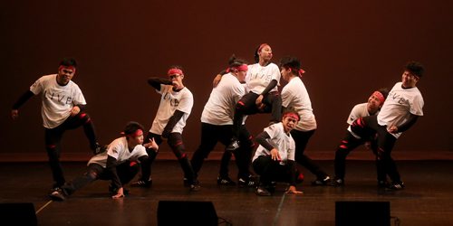 TREVOR HAGAN / WINNIPEG FREE PRESS
LIVE performs at Peg City Moves 2018, aa hip hop competition at Pantages. Saturday, June 23, 2018.