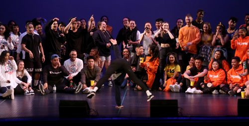 TREVOR HAGAN / WINNIPEG FREE PRESS
Peg City Moves 2018, a hip hop competition at Pantages. Saturday, June 23, 2018.