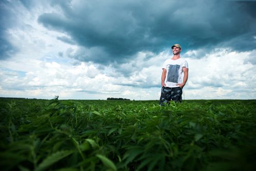 MIKAELA MACKENZIE / WINNIPEG FREE PRESS
Chris Federowich, vice-chairman of Parkland Industrial Hemp Growers Co-Op, poses in one of his hemp fields in Dauphin on Tuesday, June 26, 2018.
Mikaela MacKenzie / Winnipeg Free Press 2018.