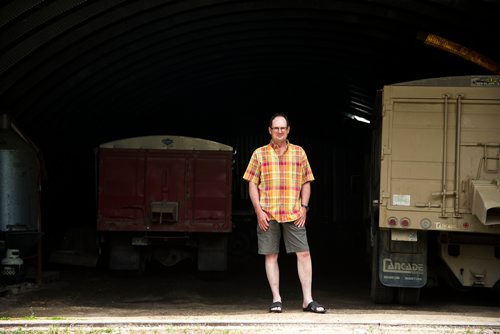 MIKAELA MACKENZIE / WINNIPEG FREE PRESS
Chris Dzisiak, president of the Parkland Industrial Hemp Growers Cooperative, poses for a portrait on his property in Dauphin on Tuesday, June 26, 2018.
Mikaela MacKenzie / Winnipeg Free Press 2018.