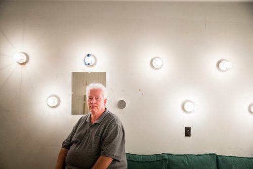 MIKAELA MACKENZIE / WINNIPEG FREE PRESS
Rob Woloschuk, general manager of Countryfest, poses backstage on Wednesday, June 27, 2018.
Mikaela MacKenzie / Winnipeg Free Press 2018.