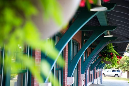 MIKAELA MACKENZIE / WINNIPEG FREE PRESS
The renovated rail station in Dauphin on Wednesday, June 27, 2018. When you walk down the street, Eric's physical legacy is very prominent - from buildings to infrastructure to public art, he was integral in bringing many projects to fruition.
Mikaela MacKenzie / Winnipeg Free Press 2018.