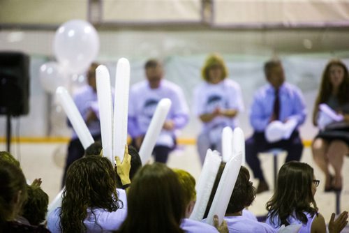 MIKAELA MACKENZIE / WINNIPEG FREE PRESS
The business Council of Manitoba kicks off the Youth CEO summer internship program at the Old Exhibition Arena in Winnipeg on Thursday, June 28, 2018.
Mikaela MacKenzie / Winnipeg Free Press 2018.