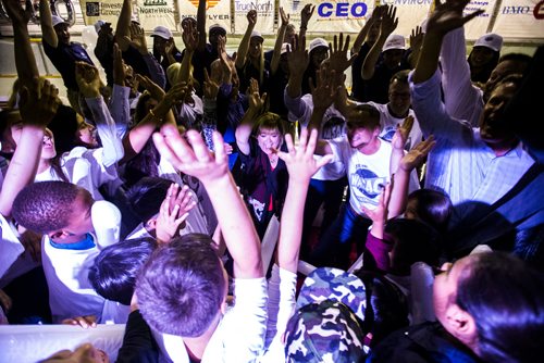 MIKAELA MACKENZIE / WINNIPEG FREE PRESS
The business Council of Manitoba kicks off the Youth CEO summer internship program at the Old Exhibition Arena in Winnipeg on Thursday, June 28, 2018.
Mikaela MacKenzie / Winnipeg Free Press 2018.