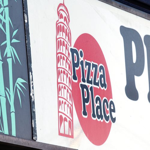 Phil Hossack / Winnipeg Free Press - Stay-Cation, "Leaning Tower of Pizza". Dave Sanderson story. June 27, 2018