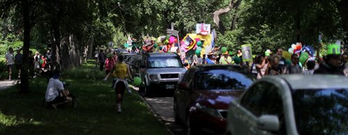 TREVOR HAGAN / WINNIPEG FREE PRESS
Art City celebrated 20 years of programming with their annual parade, Saturday, June 30, 2018.