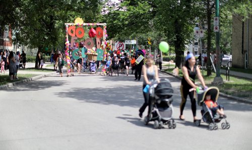 TREVOR HAGAN / WINNIPEG FREE PRESS
Art City celebrated 20 years of programming with their annual parade, Saturday, June 30, 2018.