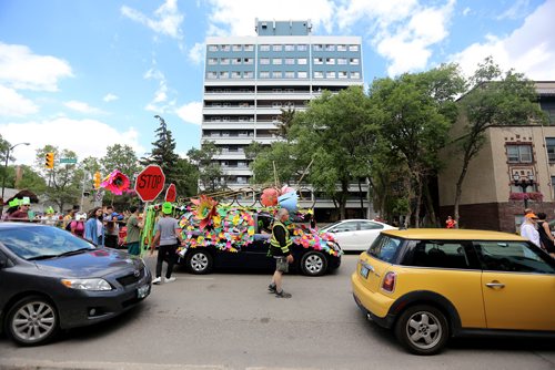 TREVOR HAGAN / WINNIPEG FREE PRESS
Art City celebrated 20 years of programming with their annual parade, Saturday, June 30, 2018.