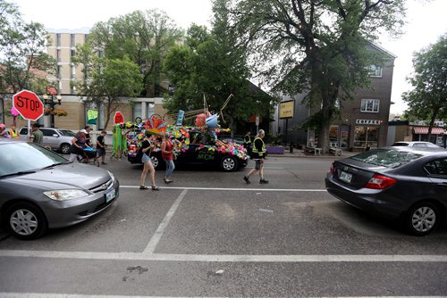 TREVOR HAGAN / WINNIPEG FREE PRESS
Art City celebrated 20 years of programming with their annual parade, Saturday, June 30, 2018.