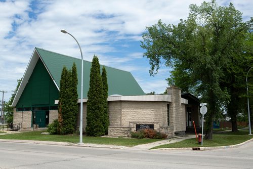 ANDREW RYAN / WINNIPEG FREE PRESS Chad Wheeler, former funeral director at Wheeler Funeral Home, is facing dozens of complaints from clients regarding tampering with passed family members remains. The Wheeler Funeral Home is located on the east side of Winnipeg. Shot on July 3, 2018.