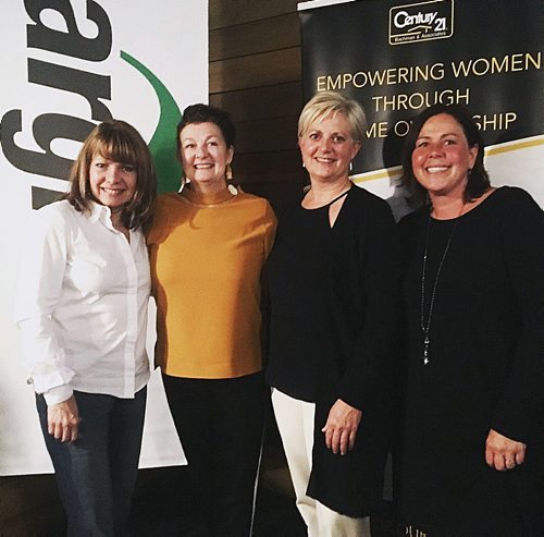SUBMITTED PHOTO

L-R: Century 21 Bachman & Associates real estate agents Karen Tereck, Susan Belanger, Shelley Barnett and Kim Thompson at the ninth annual Fort Garry Womens Resource Centre fundraiser at the Park Theatre on May 17, 2018. Century 21 Bachman & Associates was one of the event's gold sponsors. (See Social Page)