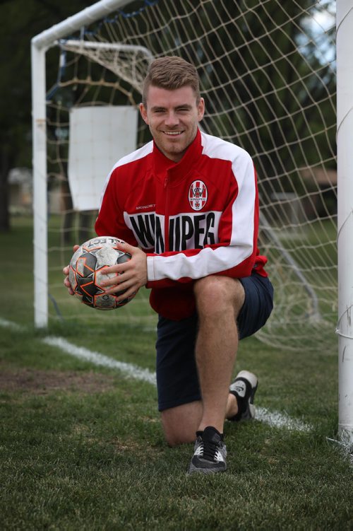RUTH BONNEVILLE / WINNIPEG FREE PRESS


Sports, 
Portraits of soccer player, Tyson Farago taken at Charles A Barbour field for soccer feature of player and coach, Eduardo Badescu - WSA President,  by Jay Bell.



July 09, 2018 
