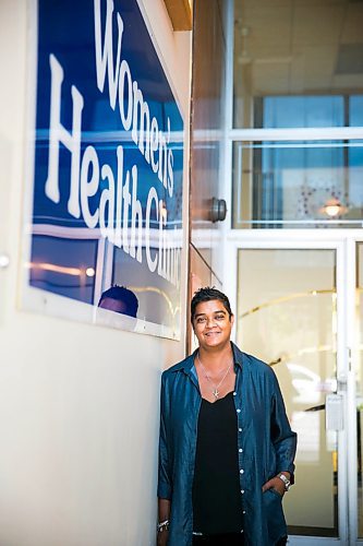 MIKAELA MACKENZIE / WINNIPEG FREE PRESS
Nadine Sookermany, executive director of the Women's Health Clinic, poses for a portrait at the clinic in Winnipeg on Wednesday, July 11, 2018. 
Mikaela MacKenzie / Winnipeg Free Press 2018.