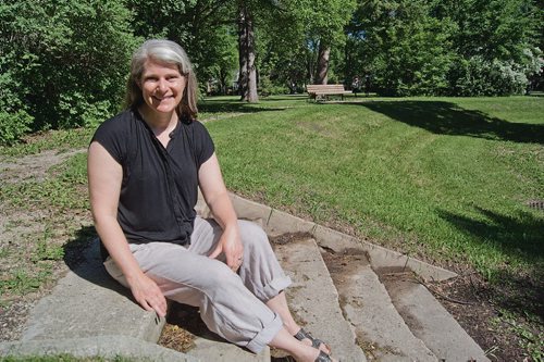 Canstar Community News July 18, 2018 - Kristina Hunter is a member of the new Friends of Fisher Park group which has the mandate to support, advocate for, and take action towards the preservation, maintenance and enhancement of the community greenspace in Riverview. (DANIELLE DA SILVA/CANSTAR/SOUWESTER)