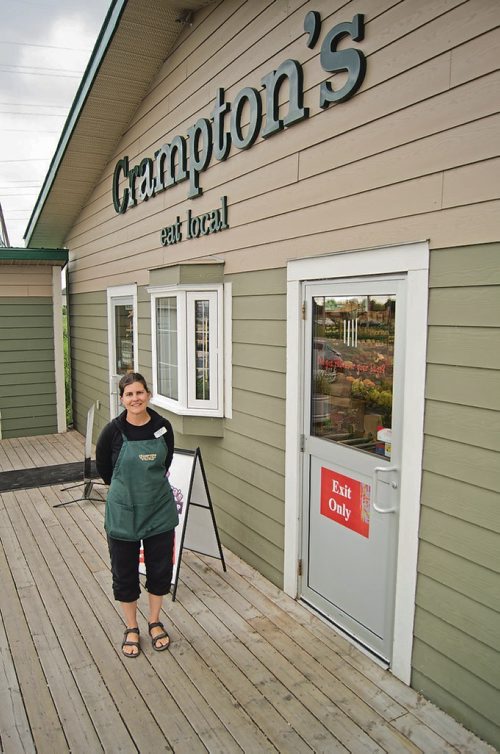 Canstar Community News July 18, 2018 - Erin Crampton is pictured outside her market at the corner of Waverley Street and Bishop Grandin Boulevard. Cramptons Market will close its current location, at 1766 Waverley St., on Oct. 7 with the new location set to open on May 1, 2019 in Headingley. (DANIELLE DA SILVA/SOUWESTER/CANSTAR)