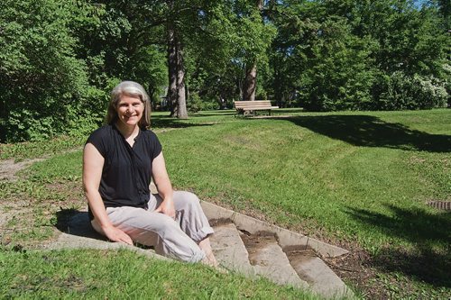 Canstar Community News July 18, 2018 - Kristina Hunter is a member of the new Friends of Fisher Park group which has the mandate to support, advocate for, and take action towards the preservation, maintenance and enhancement of the community greenspace in Riverview. (DANIELLE DA SILVA/CANSTAR/SOUWESTER)