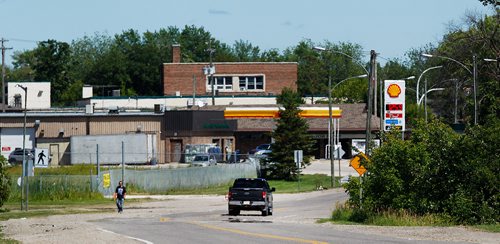 PHIL HOSSACK / WINNIPEG FREE PRESS - 49.8 POWERVIEW/PINE FALLS - The main road into the former milltown.   See Ryan's story.  - July 17, 2018