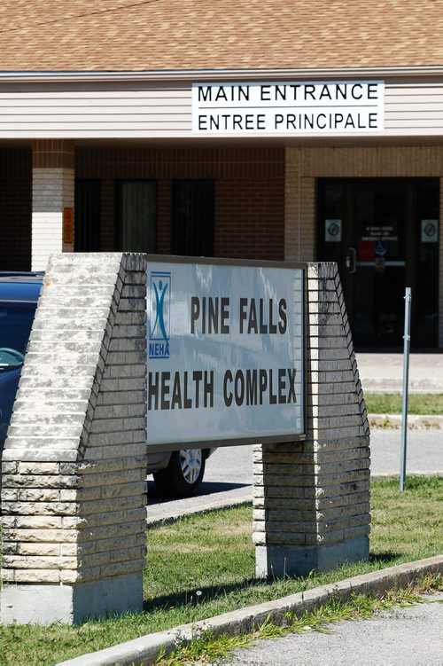 PHIL HOSSACK / WINNIPEG FREE PRESS - 49.8 POWERVIEW/PINE FALLS - The Pine Falls Health Complex, one of the four pharmacies in the former milltown.   See Ryan's story.  - July 17, 2018