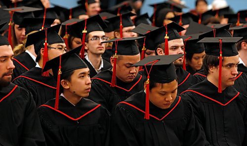 BORIS MINKEVICH / WINNIPEG FREE PRESS 090128 Red River College grad.