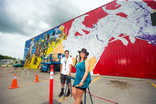 MIKAELA MACKENZIE / WINNIPEG FREE PRESS
The Manitoba Stampede takes place in Morris on Thursday, July 19, 2018. 
Mikaela MacKenzie / Winnipeg Free Press 2018.