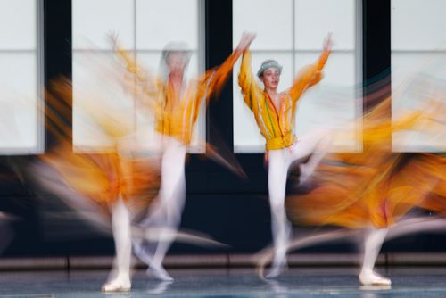 JOHN WOODS / WINNIPEG FREE PRESS
The Royal Winnipeg Ballet performs during a Ballet in the park dress rehearsal in Assiniboine Park Tuesday, July 24, 2018.