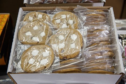 MIKE DEAL / WINNIPEG FREE PRESS
Processed food with marihuana as an ingredient were part of the seizure.
Around 1000 lbs of marihuana and related materials were caught in a standard regulatory inspection stop by an RCMP officer on the Trans-Canada Highway in Westhawk, MB on July 22, 2018. According to the RCMP the seizure is the largest marihuana seizure through a traffic stop in Canada since 2015.
The drugs were put on display for the media at D Division Headquarters Friday morning.
180727 - Friday, July 27, 2018.